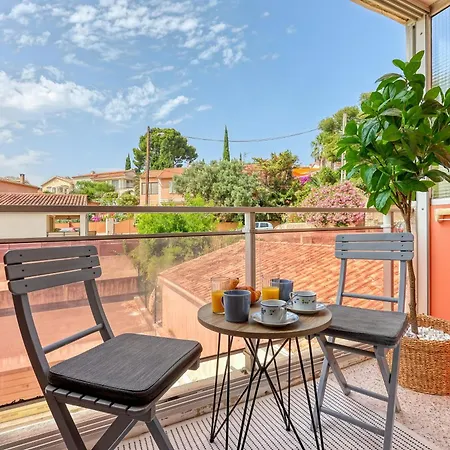 Deux Beaux Studios, Rue Pietonne, Bord De Mer, Clim Bandol Exterior photo