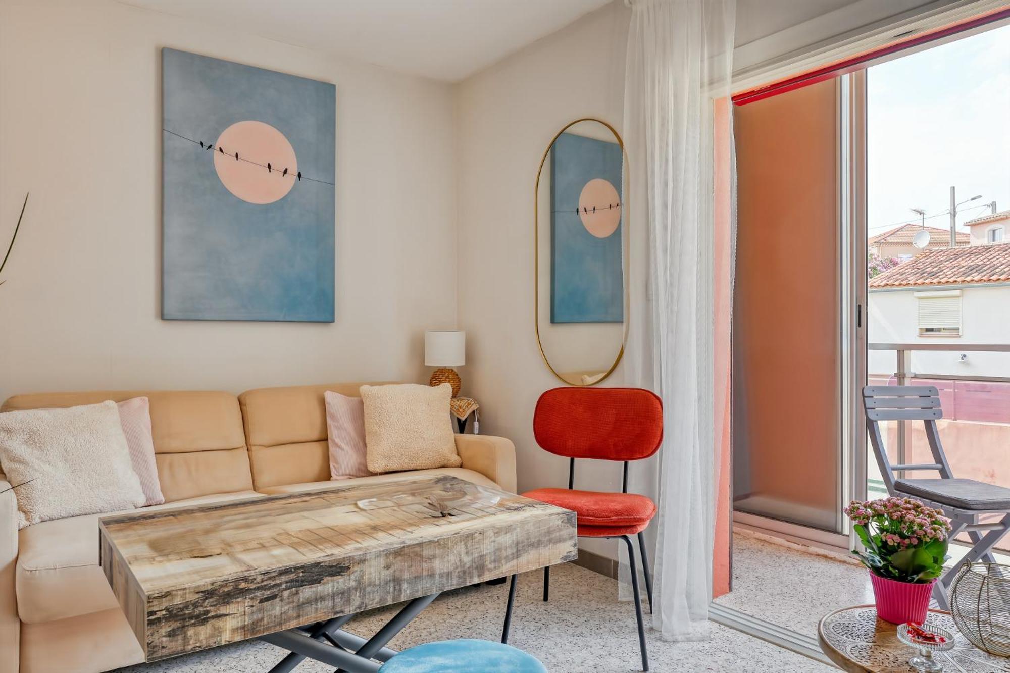 Deux Beaux Studios, Rue Pietonne, Bord De Mer, Clim Bandol
